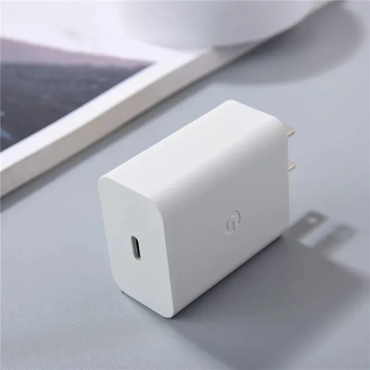 Original 30W USB-C PD Fast Charger Adapter for Google Pixel 6, 7, 5 Pro, 4/3/2 XL – Quick Charge 6A/5A/4A Power Supply