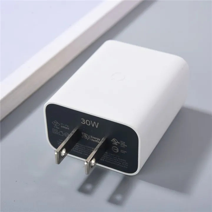 Original 30W USB-C PD Fast Charger Adapter for Google Pixel 6, 7, 5 Pro, 4/3/2 XL – Quick Charge 6A/5A/4A Power Supply