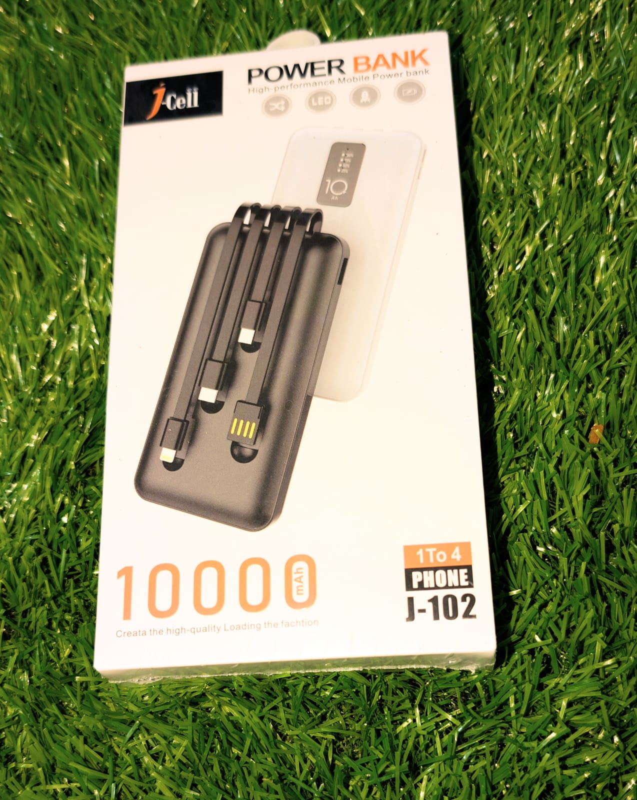 Jcell Power Bank 10000mAh – Fast Charging Portable Power Bank